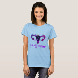 Mississippi Abortion Ban Celestial Uterus Protest T Shirt