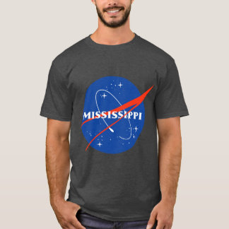 Mississippi Astronaut Oversized T Shirt