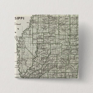 Mississippi Atlas Karta Knapp