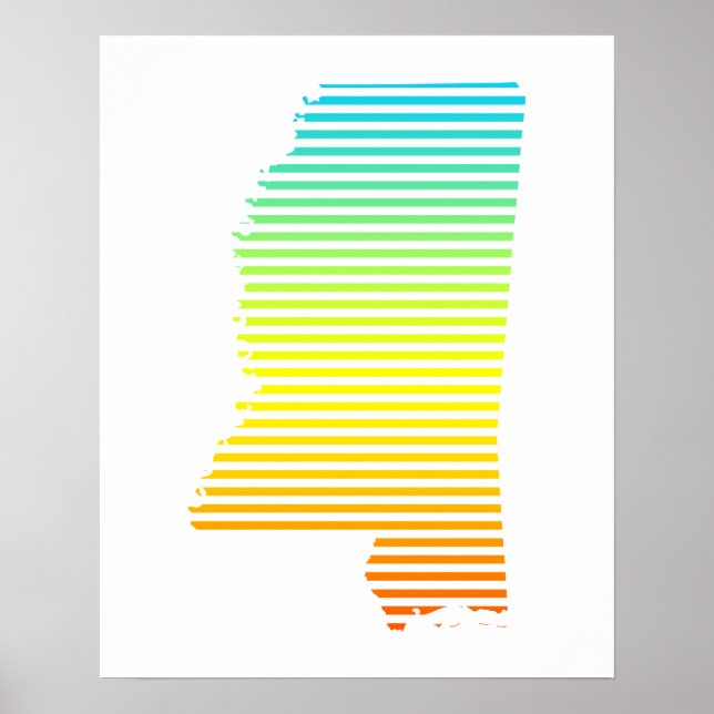 mississippi-avmattning poster (Framsidan)