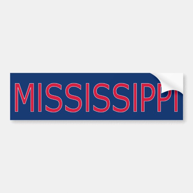 Mississippi bildekal (Framsidan)