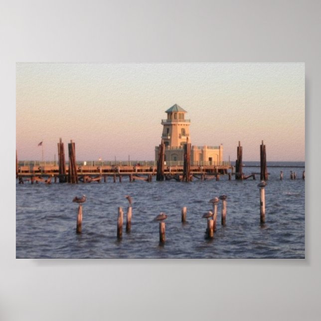 ’MISSISSIPPI BUKT KUSTEN’ POSTER (Framsidan)