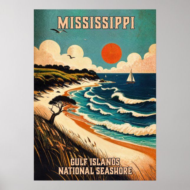 Mississippi Bukt Poster (Framsidan)