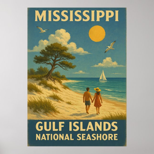 Mississippi Bukt Poster (Framsidan)