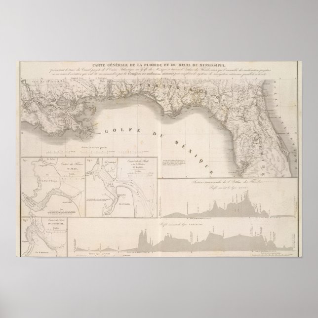 Mississippi canal delta poster (Framsidan)