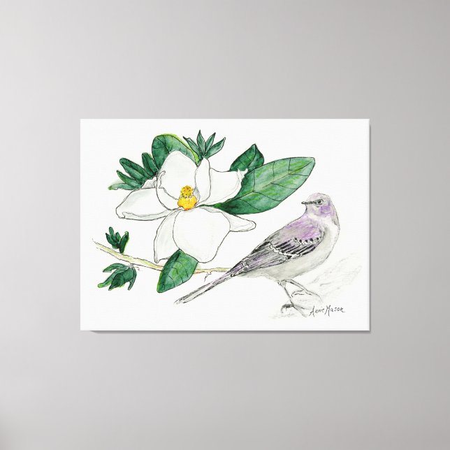 Mississippi Canvastryck (Framsida)