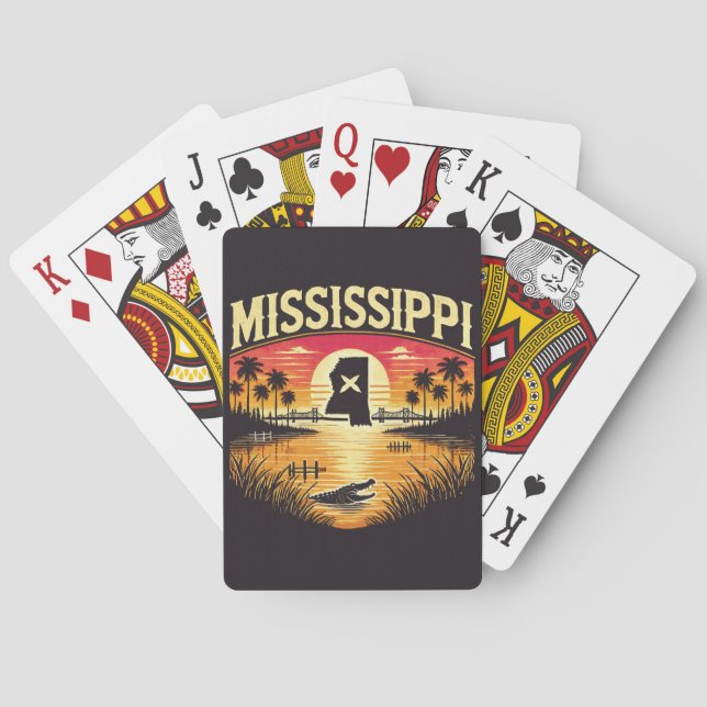 Mississippi Casinokort (Baksidan)