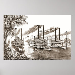 Mississippi Champions 1866 Poster