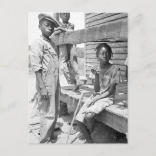 Mississippi Delta Children Vykort