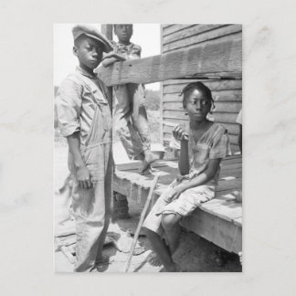 Mississippi Delta Children Vykort