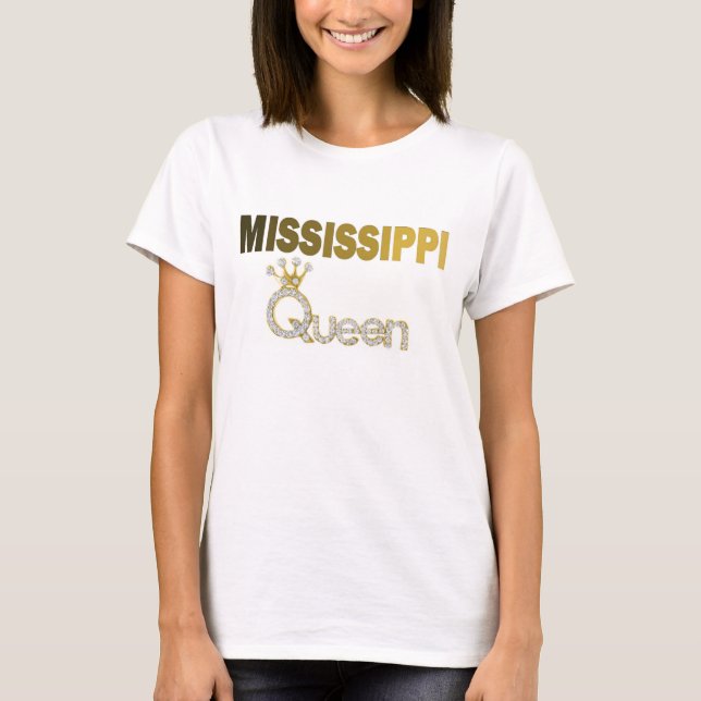 Mississippi drottning t shirt (Framsida)