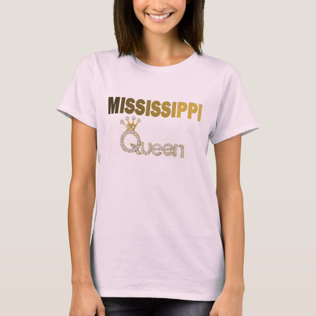 Mississippi drottningskjorta tee (Framsida)