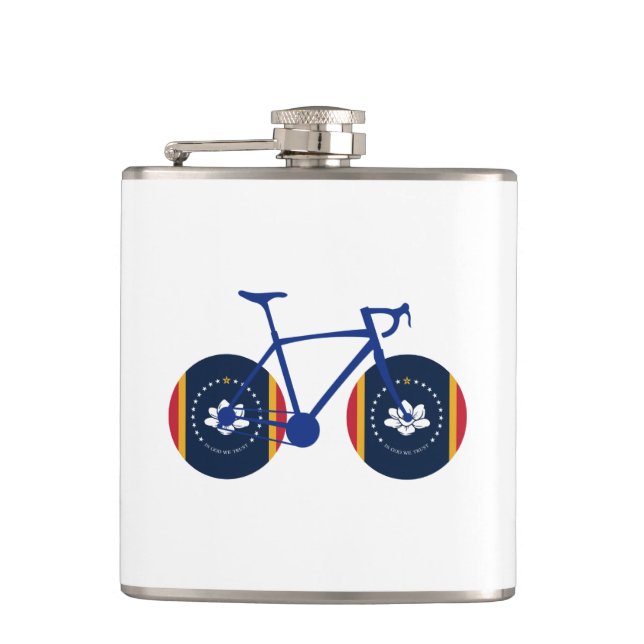 Mississippi Flag Cycling Fickplunta (Framsidan)