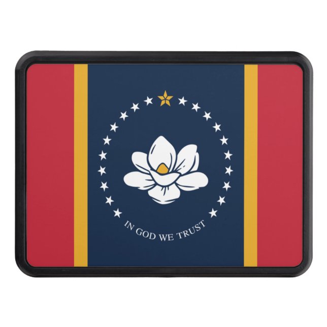 Mississippi flagga dragkroksskydd (Framsidan)