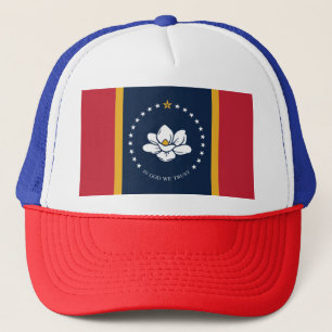Mississippi Flagga Keps