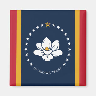 Mississippi flagga magnet