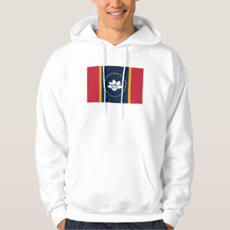 Mississippi Flagga - Ny Magnoliaflagga Hoodie