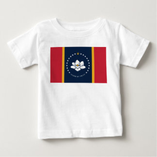 Mississippi Flagga - Ny Magnoliaflagga T Shirt