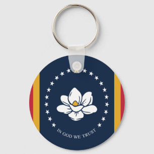 Mississippi flagga nyckelring