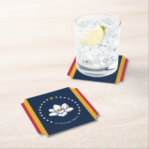 Mississippi flagga underlägg papper