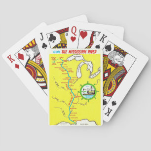 Mississippi Floden Karta Casinokort
