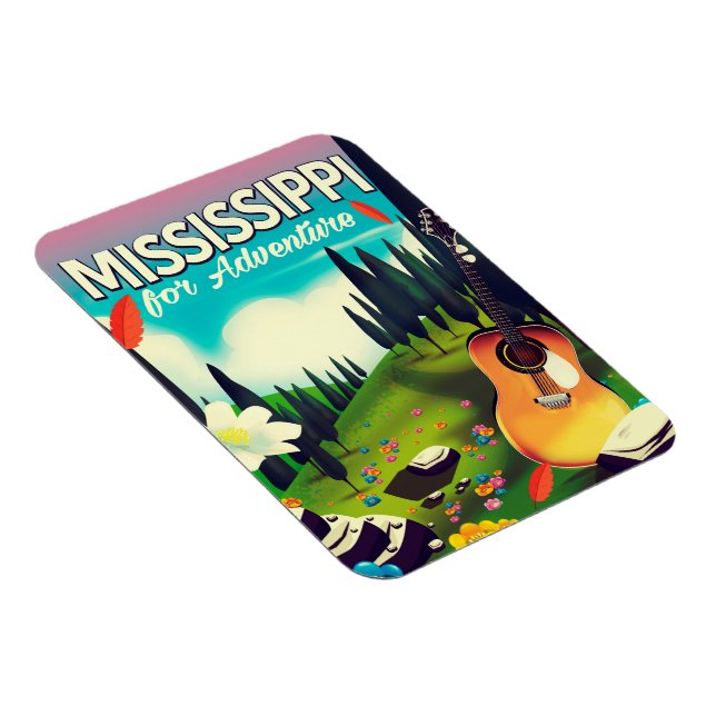 Mississippi För äventyr Magnet (Högersidan)