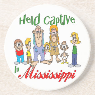 Mississippi Funny Trailer Park Sandstone Underlägg