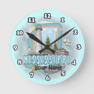 Mississippi fyr klocka