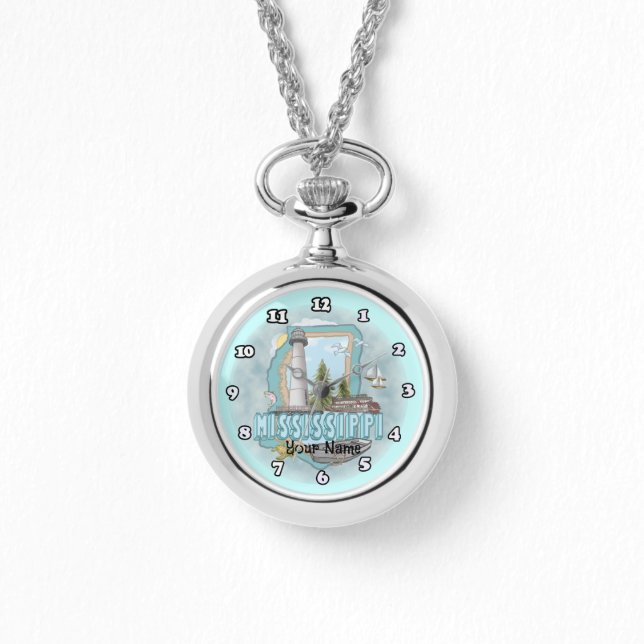 Mississippi fyr klocka (Framsida)