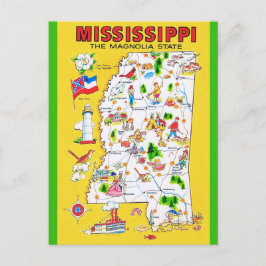 Mississippi gammal kartaffisch vykort