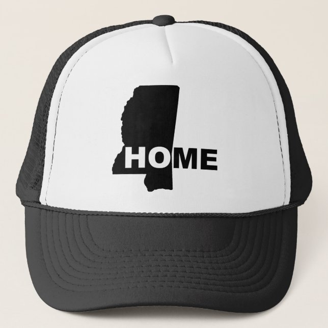 Mississippi Hemifrån Bortifrån Stat Keps Hatt (Framsida)