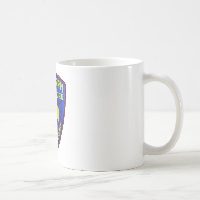 Mississippi huvudvägpatrull kaffemugg (Höger)