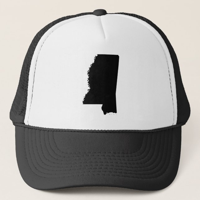 Mississippi i svart och vitt keps (Framsida)