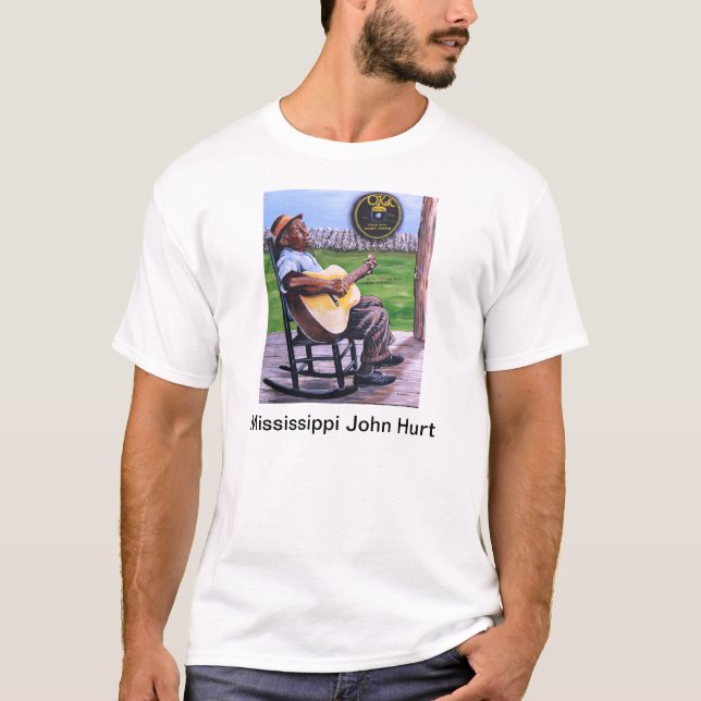 Mississippi John men T-shirt (Framsida)