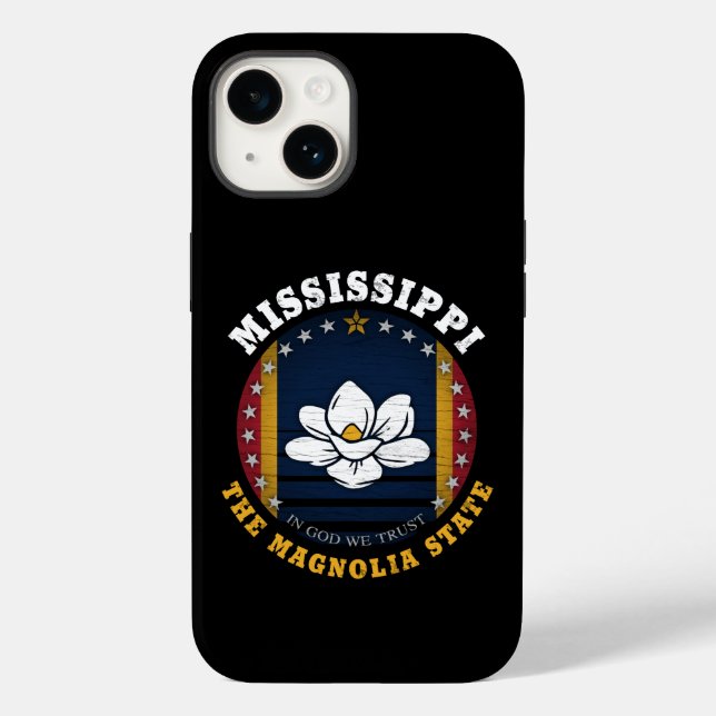 MISSISSIPPI MAGNOLIA STATLIG FLAGGA (Baksida)