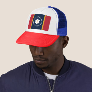 Mississippi: Magnolia - USA:s delstatsflagga Keps