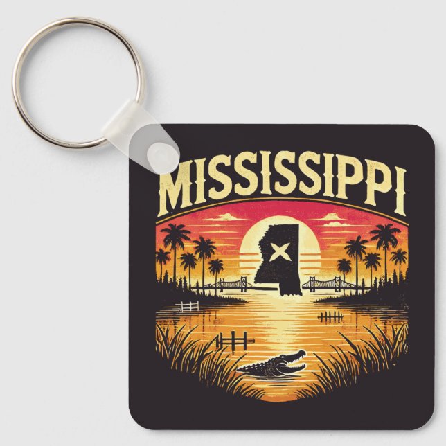 Mississippi Nyckelring (Framsida)