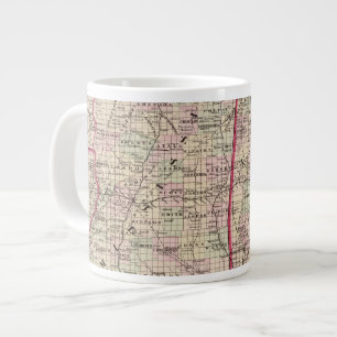 Mississippi och Alabama Jumbo Mugg