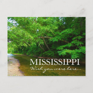 MISSISSIPPI - Önskar att du var här - McGehee Bäck Vykort