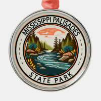Mississippi Palisades State Park Illinois Badge