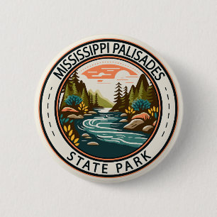 Mississippi Palisades State Park Illinois Badge Knapp