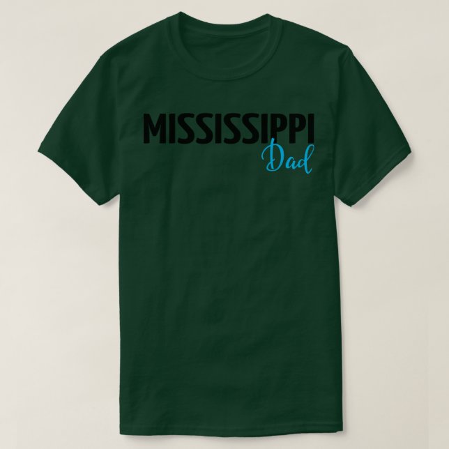 Mississippi Pappa T Shirt (Design framsida)