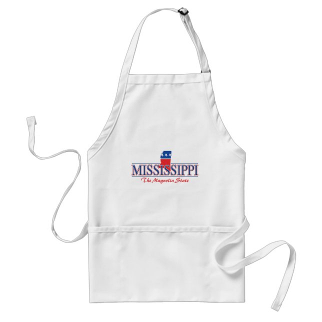 Mississippi patriotiskt förkläde (Framsidan)