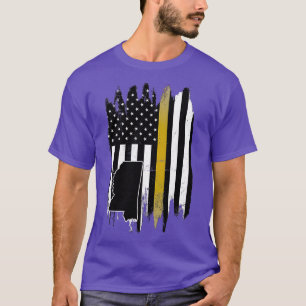 Mississippi Police Fire EMS Dispatcher-design med T Shirt