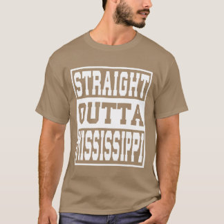 Mississippi Raka ur Mississippi Idéer roliga T Shirt