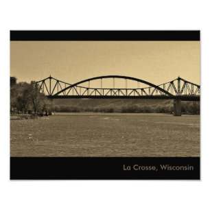 Mississippi River Bridge Fototryck
