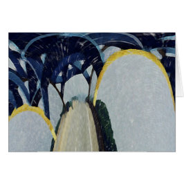 Mississippi River Bridge Hälsningskort