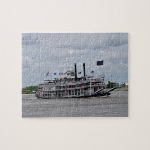 Mississippi River fartyg New Orleans Pussel