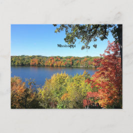 Mississippi River, hösten Vykort