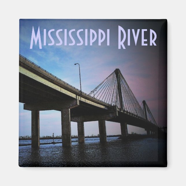 Mississippi River Magnet (Framsidan)